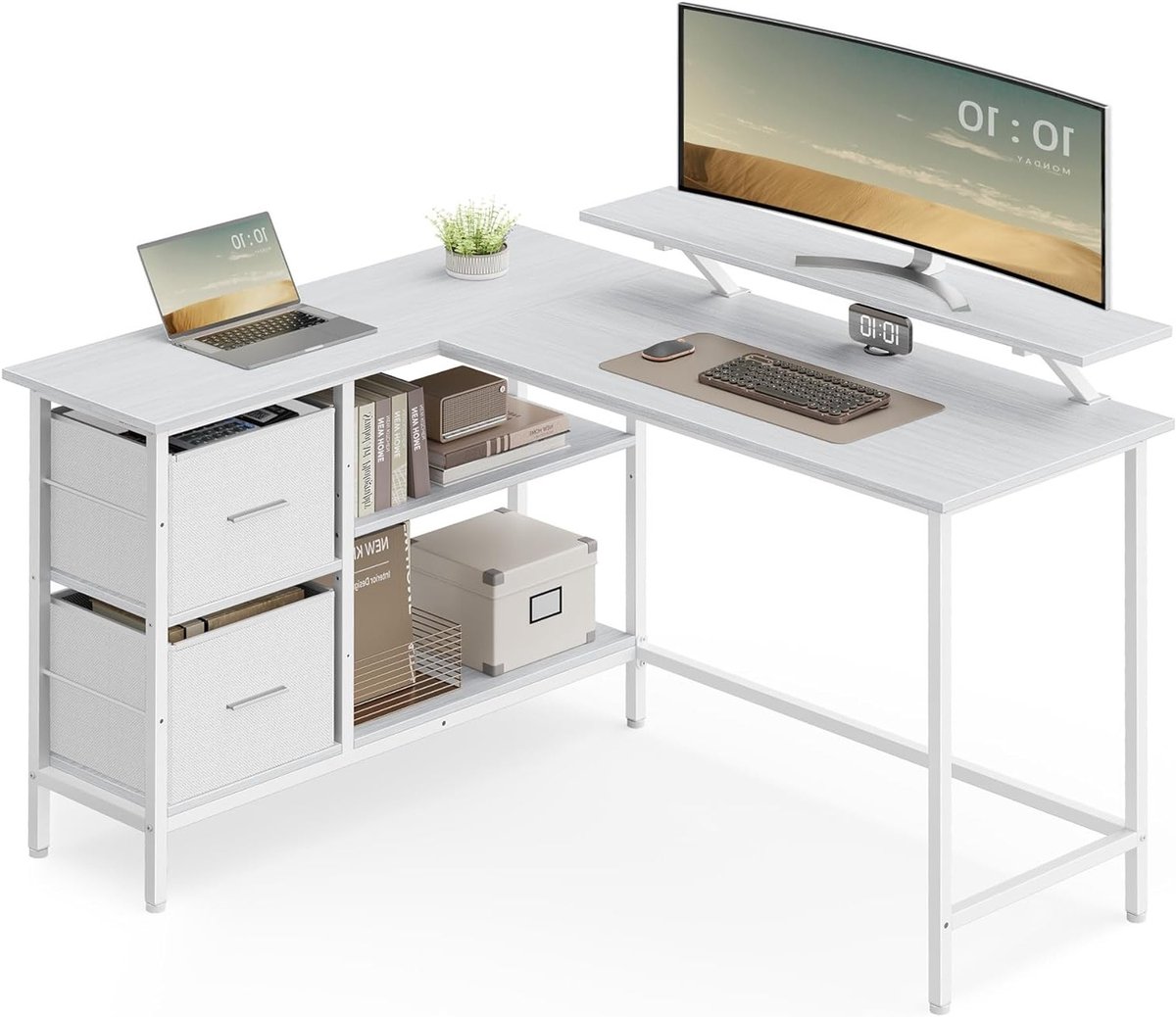 Hoekbureau Gaming - Bureau L Vormig - Computer Desk