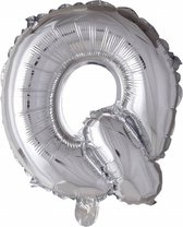 Wefiesta Folieballon Letter 'q' 102 Cm Zilver