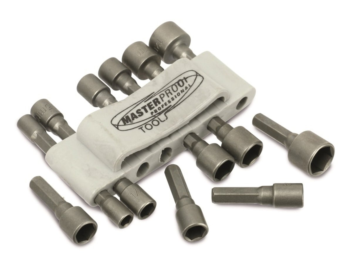 MASTERPROOF dopsleutel-bitset, 14-delig