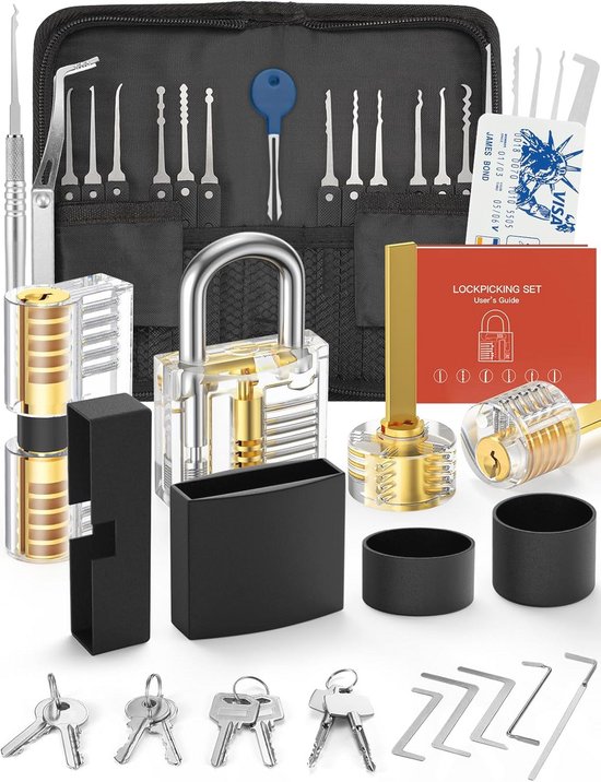 Multipick 2 Lever Lockpick Set - Lockpick Webwinkel