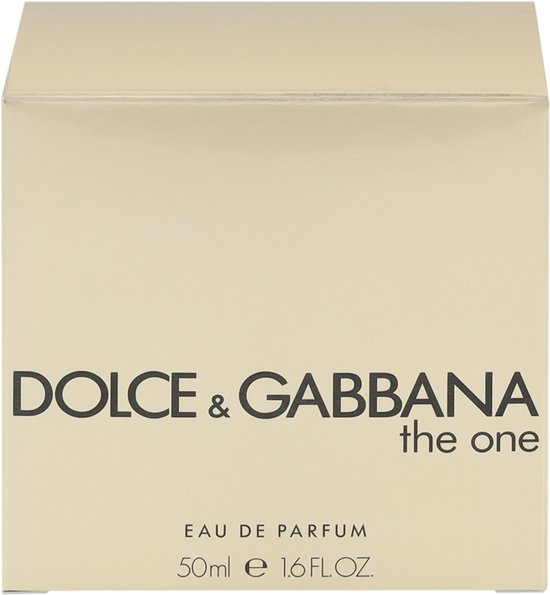 Gouden doos Dolce & Gabbana The One Eau de Parfum 50ml.