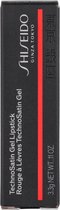 Bol.com SHISEIDO - Technosatin Gel Lipstick - 411 Scarlet Cluster - 3.3 gr - lipstick aanbieding