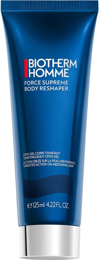 Biotherm Homme Force Supreme Body Reshaper Gel - Voor mannen - Verfrissende Lichaamsverzorging - Creatine - Hyaluronzuur - Cafeïne - 125ml