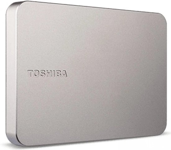 Toshiba Canvio Flex 2TB - Vaste schijf - extern - (draagbaar) - 2.5" - 2 TB - 5.0 Gbit/s - USB 3.2 Gen 1, USB 2.0 - zilver van Toshiba — afbeelding 4
