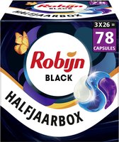 Bol.com Robijn Classics 3-in-1 Wascapsules - Black Velvet - met Black Serum en 94% biologisch afbreekbare ingrediënten - 3 x 26 ... aanbieding