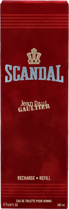 Jean Paul Gaultier Scandal 200 ml Eau de Toilette Refill - Herenparfum