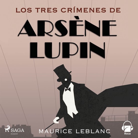 Los tres crímenes de Arsène Lupin - cover