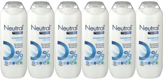 Neutral - Shampoo - Sensitive Skin - 250ml x 6