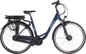 AMIGO E-Faro S2 Elektrische Fiets - E-bike 28 Inch - Damesfiets 53 cm - 7 Versnellingen - Rollerbrakes - 536Wh Accu - Matblauw
