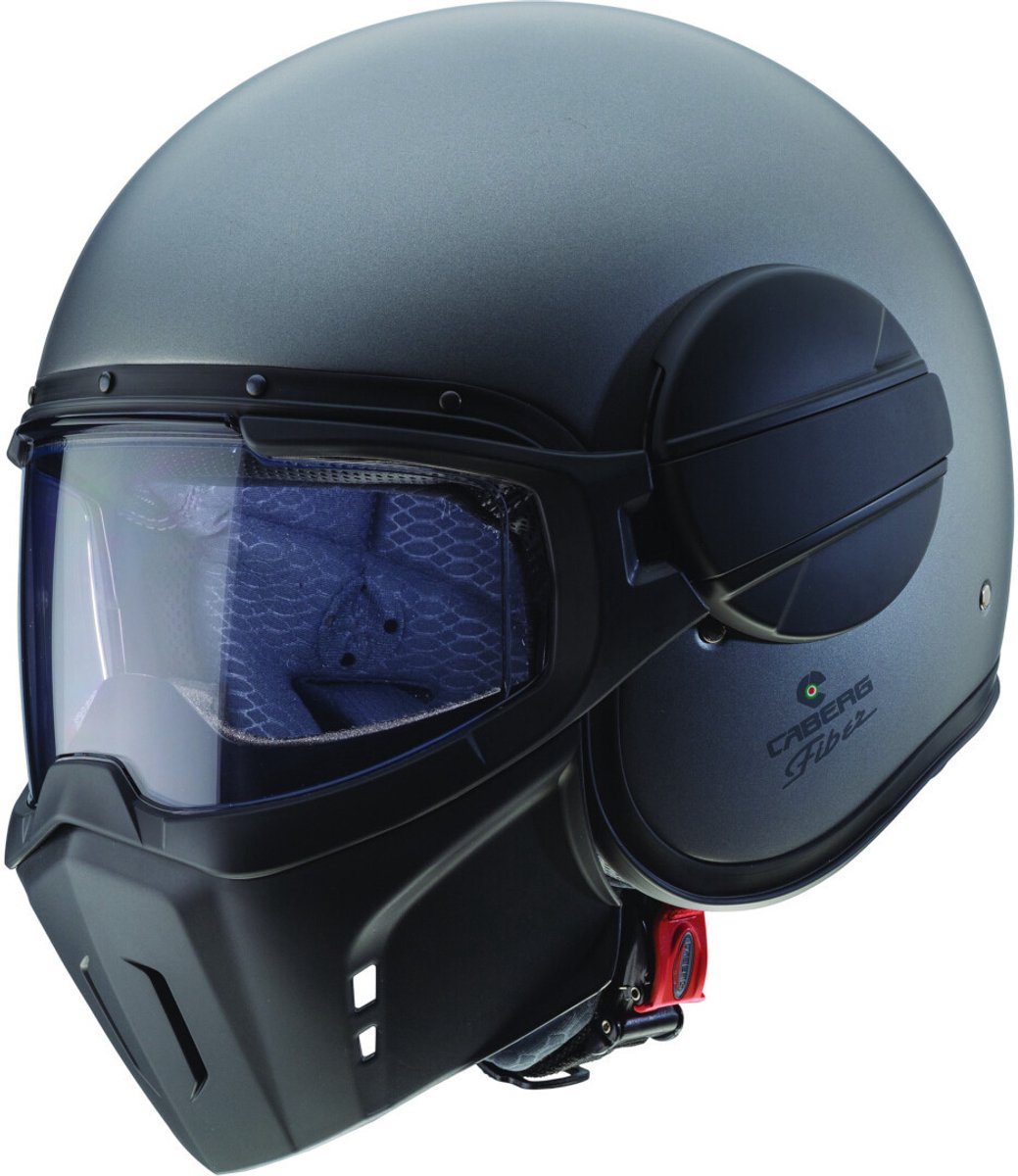 Caberg Ghost X Mat Grijs Jethelm - Maat M - Helm