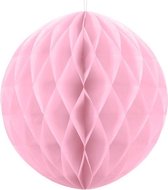 Honeycomb Bal Lichtroze 20cm