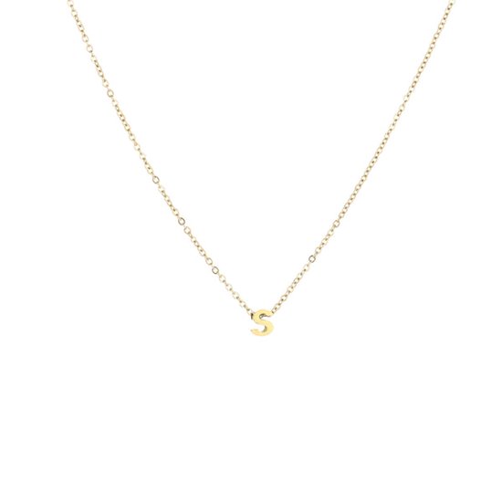 Collier Lettre - S- Or
