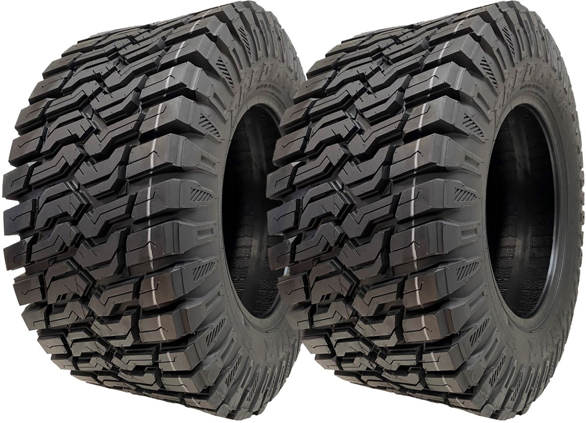 27x11.00R14 ATV-band, 8-laags, OBOR Predator 275/60R14, met E-keur, goedgekeurd voor de openbare weg (set van 2)