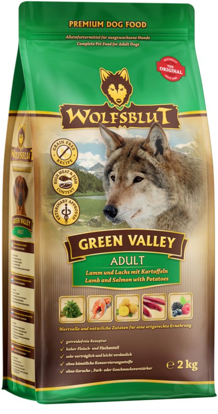 Wolfsblut Green Valley Adult - 3 x 2 kg - Voordeelverpakking