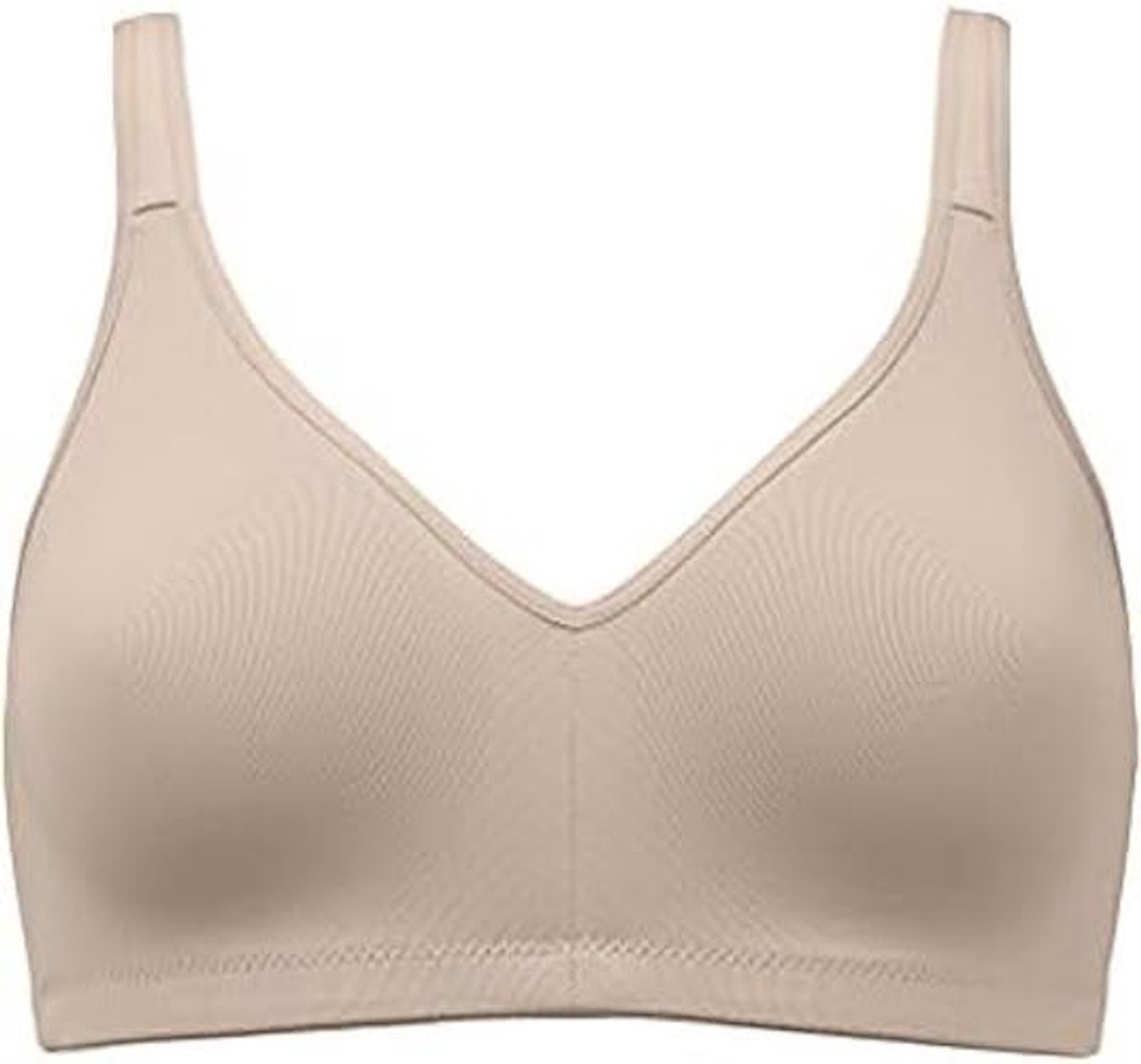 Naturana soft BH met elastische cups zonder beugels maat 90 past voor cup B/C/D beige