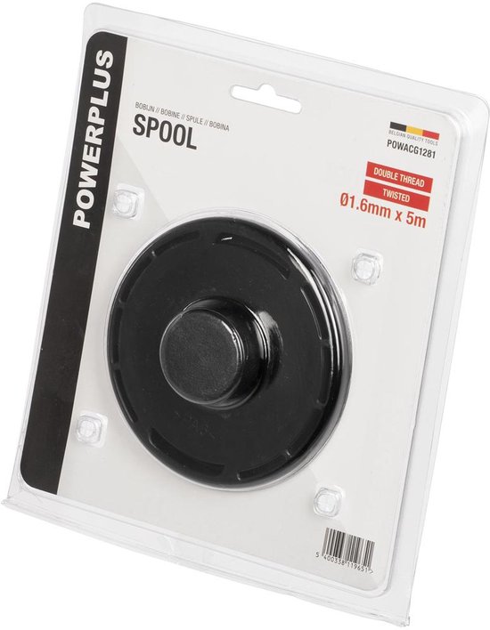 Powerplus spoel met getorste draad POWACG1281 - lengte 5 m - 1,6 ᴓ - grastrimmer, bosmaaier, multitool van Powerplus — afbeelding 3