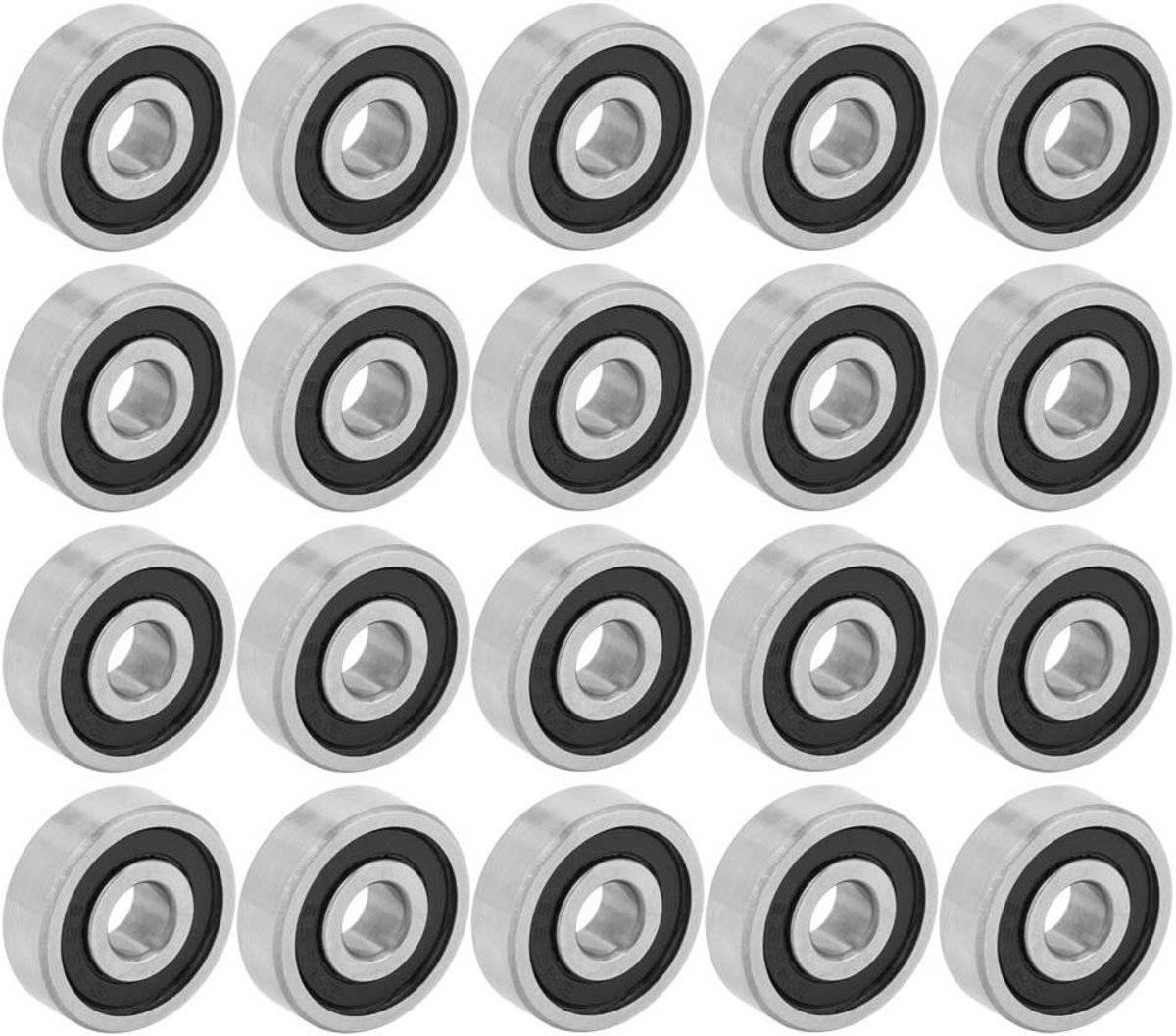 20 stuks 625RS Rubber Afgedichte Diepgroefkogellagers 16mmx5mmx5mm