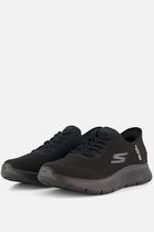 Skechers Slip-ins Go Walk Flex - Hands Up - Heren Instappers - Zwart