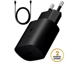 Golden Sound origineel 45W snellader - USB C Snellader - 2 meter oplader draad - Power adapter - Lader geschikt voor Samsung
