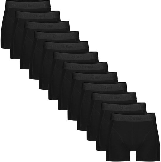 L&K Set van 8 of 12 boxershorts voor heren, van katoen, met voordeelverpakking, maten M-5XL, zwart, meerkleurig, comfortabele pasvorm, zonder kriebelende etiketten, 1117G set van 8, 5XL
