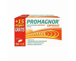 Promagnor 90 capsules + 15 gratis