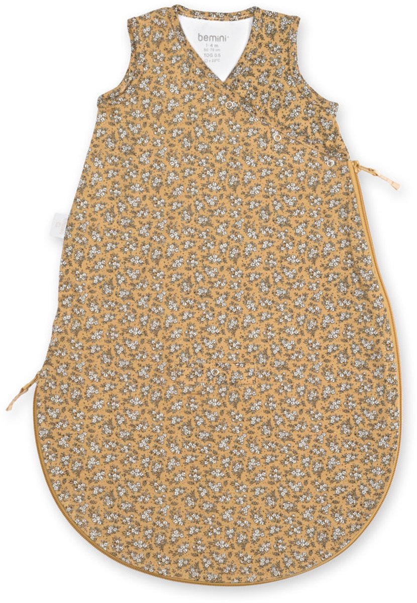 BEMINI Babyslaapzak - MAGIC BAG 1-4m - TOG 0.5 - Zomerjersey - Heidi Oker