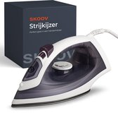 Bol.com Skoov ecosteam Strijkijzer - Stoomstrijkijzer – 1700W - Iron - Kledingstomer - Stoomstrijkijzers – 320 ML Watertank - St... aanbieding