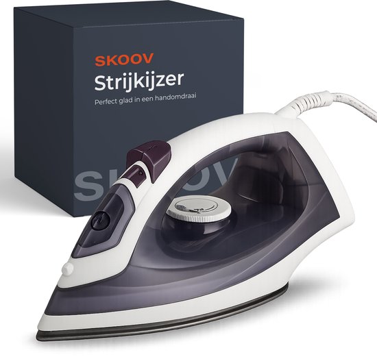 Strijkijzer Draadloos - Stoomstrijkijzer – 1700W - Iron - Kledingstomer - Stoomstrijkijzers – 320 ML Watertank - Stoomstootfunctie - Skoov