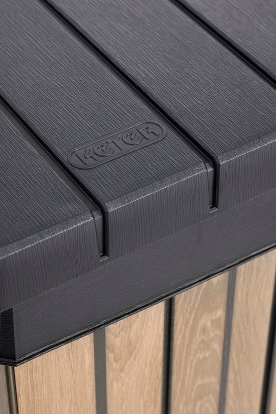 Keter Venetian Opbergbox - 670L - 142,5x65,3x89,5cm - Bruin