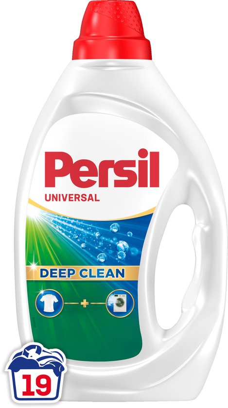 Persil Deep Clean Universal - Détergent liquide - Pack économique - 6 x 19 lavages
