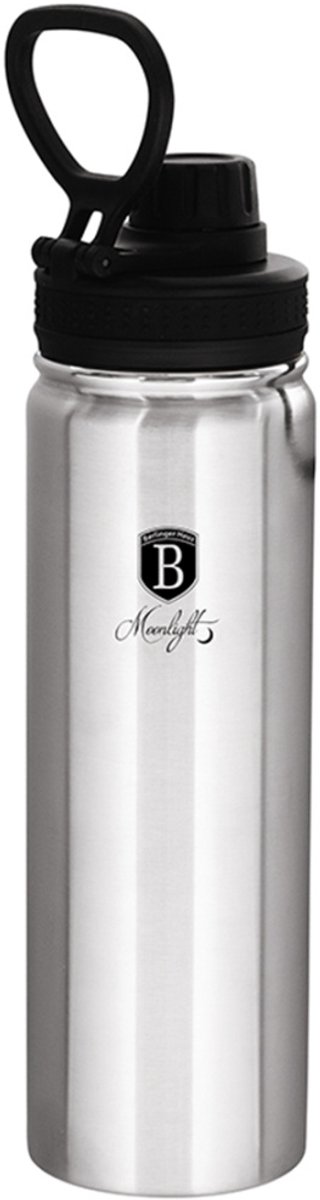 Berlinger Haus Moonlight Metallic Line - Thermosfles - 720ml - Roestvrij Staal - Silliconen Onderkant