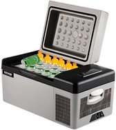 Bol.com Minikoelkast - Minikoelkast voor drankjes - Draagbare compressorkoeler - Koelbox voor op de camping - Minikoelkast voor ... aanbieding
