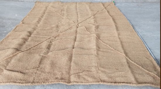 CocoWeave Rechthoek Schaduwdoek – 4x3 meter – Duurzame & Stijlvolle Zonnedoek van Kokosvezel – Effectieve Zonwering & waterdoorlatend Zonnezeil – Voor het Terras, Balkon of Tuin Inclusief Bevestigingsmateriaal – 14 kilo