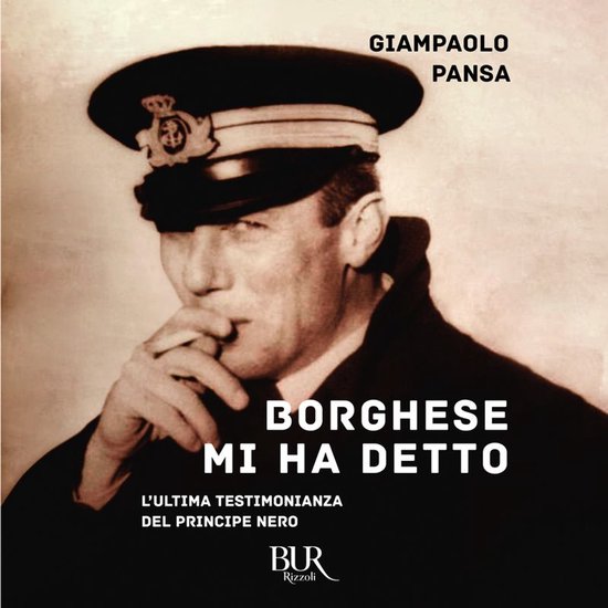 Borghese mi ha detto - cover