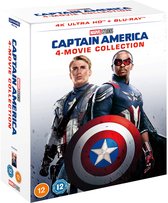 Captain America - 4 Movie Collection - 4K Ultra HD + Blu-ray - Import