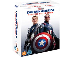 Captain America - 4 Movie Collection - 4K Ultra HD + Blu-ray - Import
