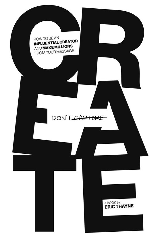Create Don't Capture - cover