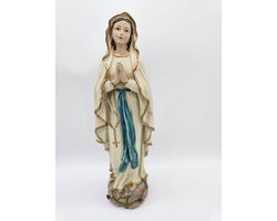 Maria van Lourdes - beeld 29 cm - materiaal polystone - religieus beeld