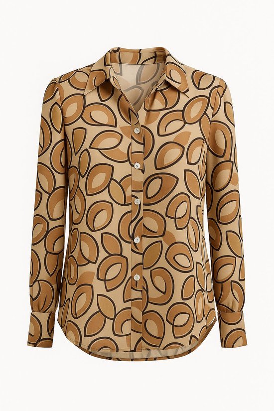 Chemisier Joy – Édition Tones Coffee