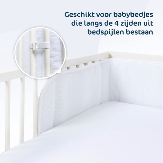 AeroSleep® AeroSleep bedomrander - White