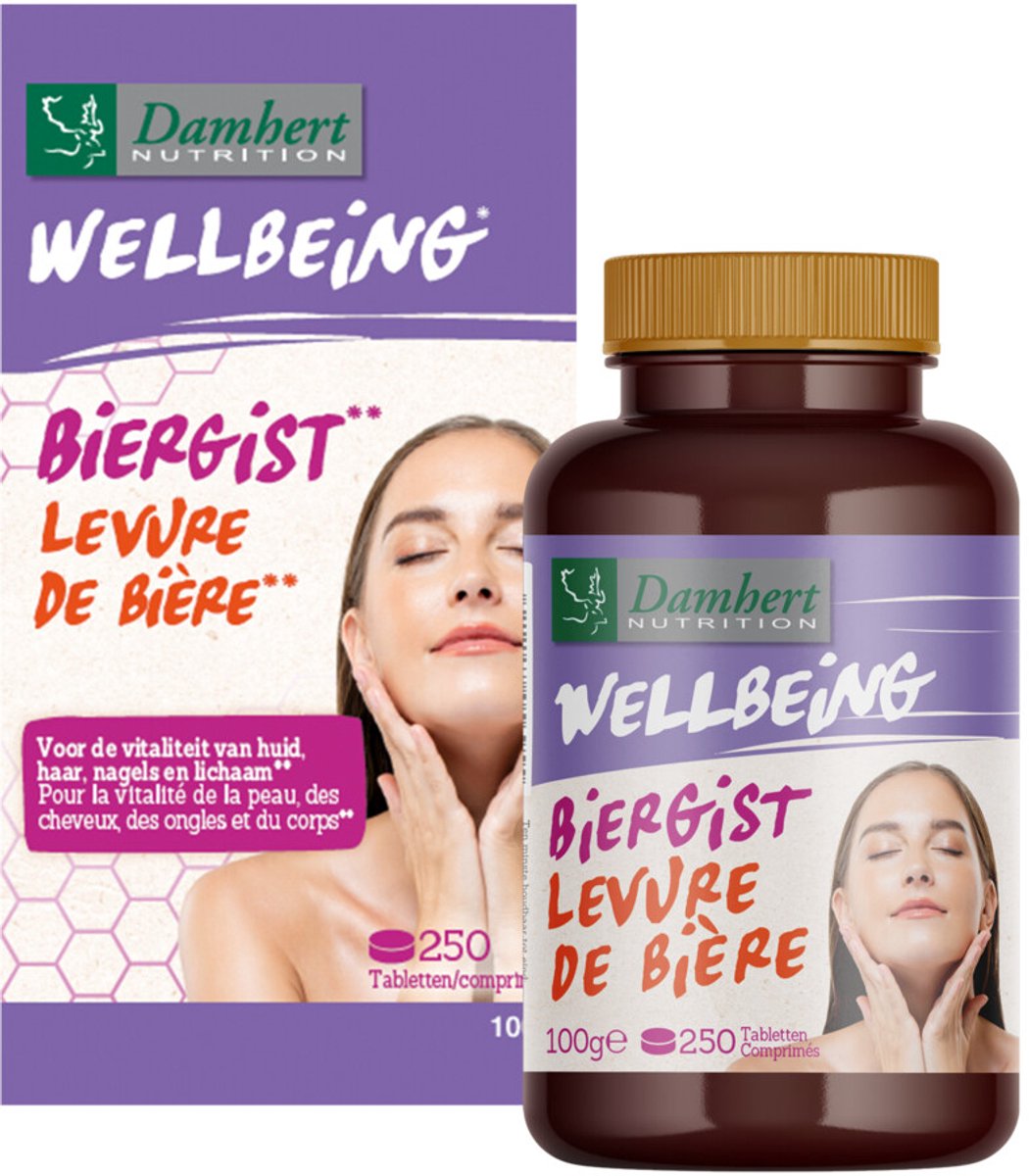 Damhert Wellbeing Biergist - 250 tabletten