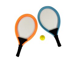 Fun Sports Tennisset 2 rackets en 1 foambal