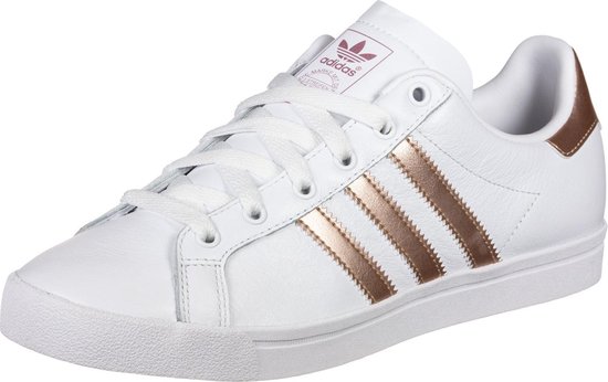 adidas Coast Star W Dames Sneakers - Ftwr White/Copper Met./Grey One F17 -  Maat 41 1/3 | bol.com