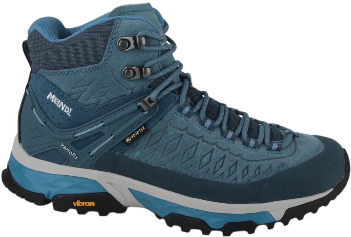 Meindl Top Trail Lady Mid Gore-Tex Wandelschoen Dames waterdichte mid wandelschoenen Türkis Turquoise