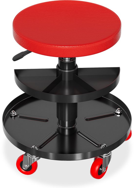 LZQ 2-in-1 werkplaats, rolplank, auto, zwart, werkplaatsstoel, ligstoel, montagebed, rolligstoel, tot 150 kg, 360° wielen LZQ 2-in-1 werkplaats, rolplank, auto, zwart, werkplaatsstoel, ligstoel, montagebed, rolligstoel, tot 150 kg, 360° wielen