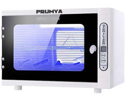 Professionele UV-C Sterilisatiekast voor Kapsalon & Nagelstudio - Handdoek/Schoonheidsgereedschap Desinfectie Machine met Timer en Automatische Sluiting - CE-Gecertificeerde UV Sterilizer voor Schoonheidssalon en Huisgebruik (Compact & Stil Ontwerp)