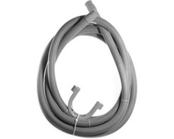 Dparts afvoerslang 5m - 19x22mm - voor wasmachine en vaatwasser - inclusief bocht - afvoer waterslang - 500cm - 5 meter