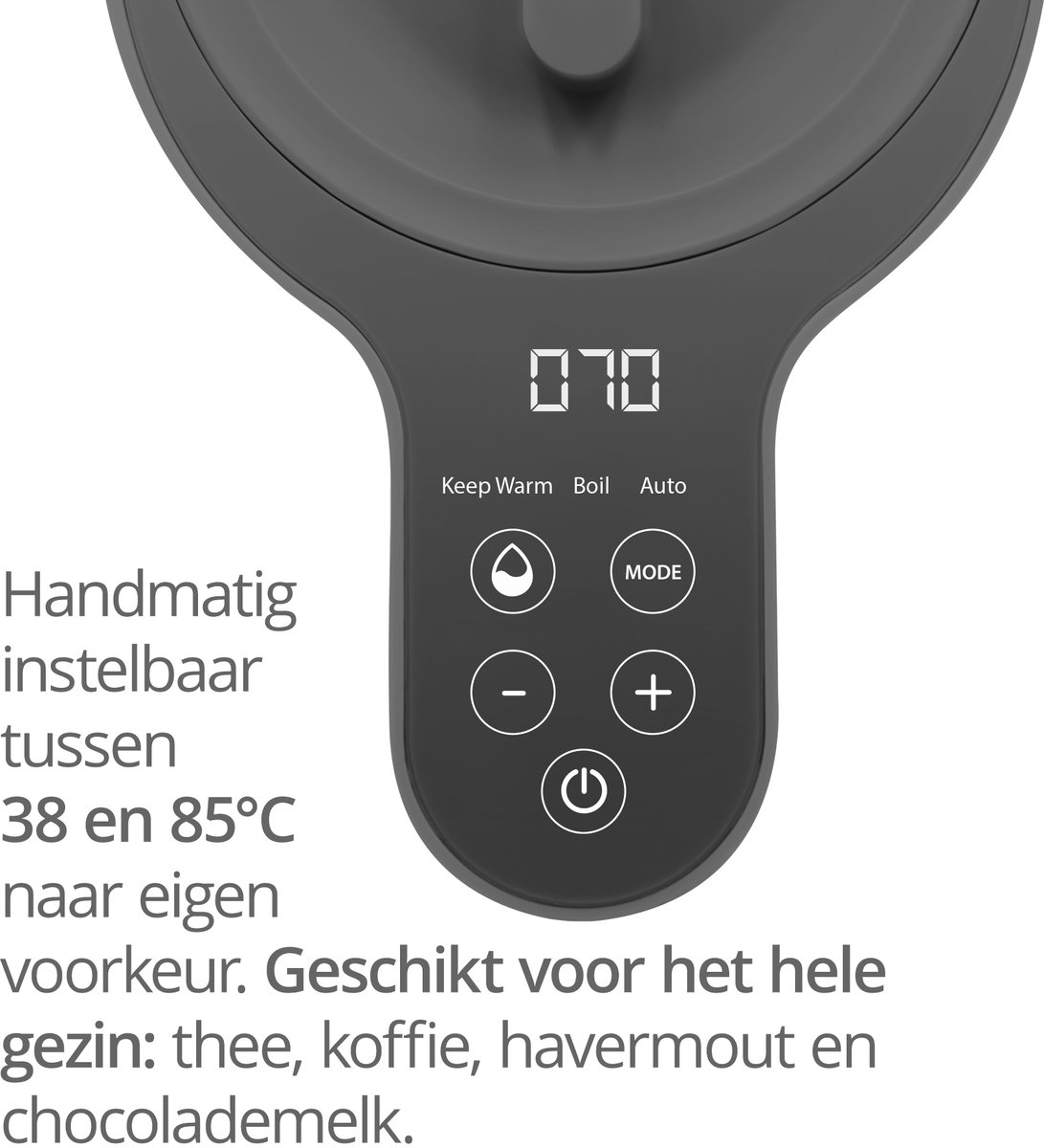 LUVION EasyMix Instant Warmer Waterdispenser Black thumbnail 3