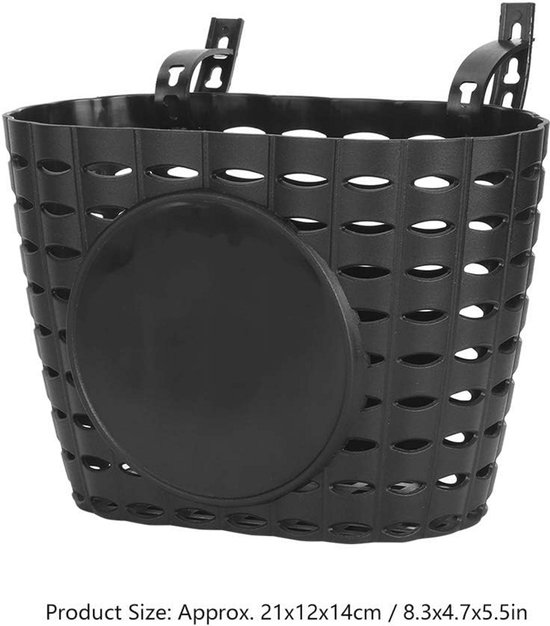 Fietsmandje kinderfiets vierkant (25x25x20cm) | Fietsmanden | Mand & Stijl