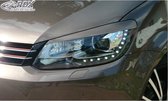 RDX Racedesign Koplampspoilers passend voor Volkswagen Touran 1T1 Facelift 2011-2014 & Caddy 2010-2015 (ABS)